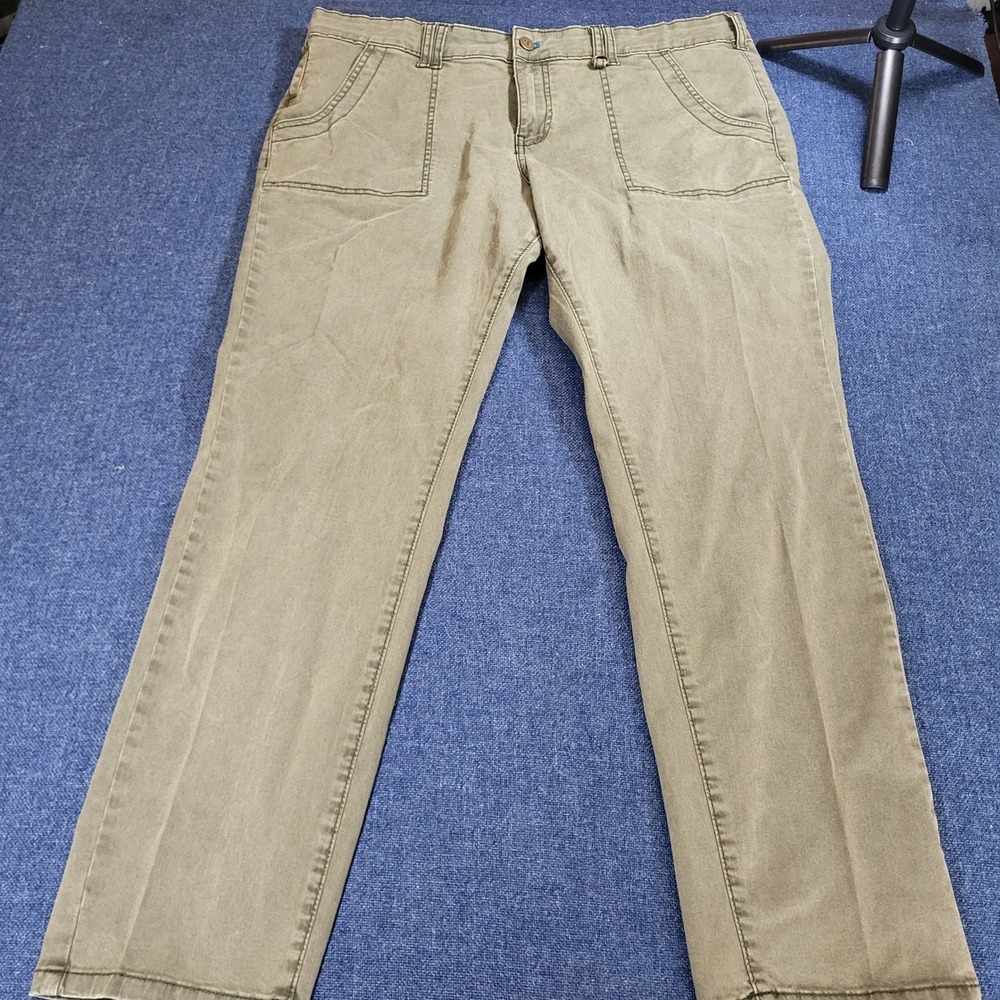 Pilcro Olive Green Utility Fatigue Straight Leg Pants Size 33 Anthropologie